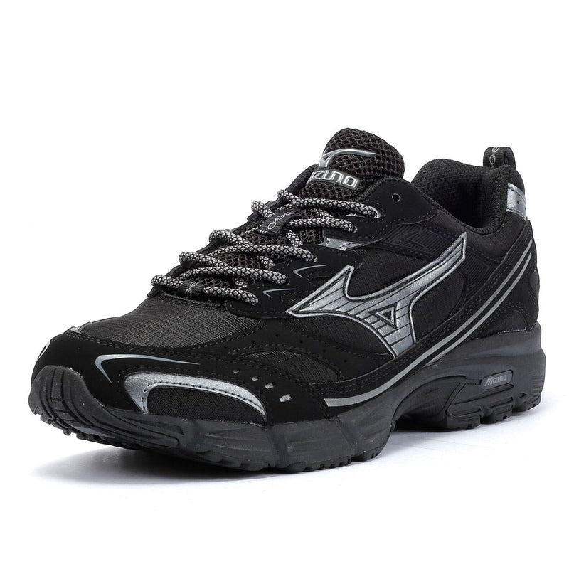 Mizuno MXR Tech Black / Metallic Grey Trainers