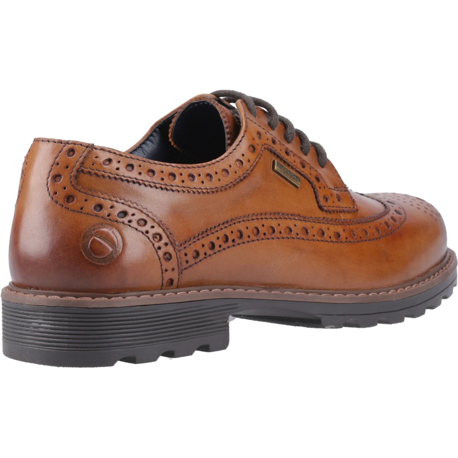 Cotswold Ramsden Leather Men's Tan Brogues Shoes