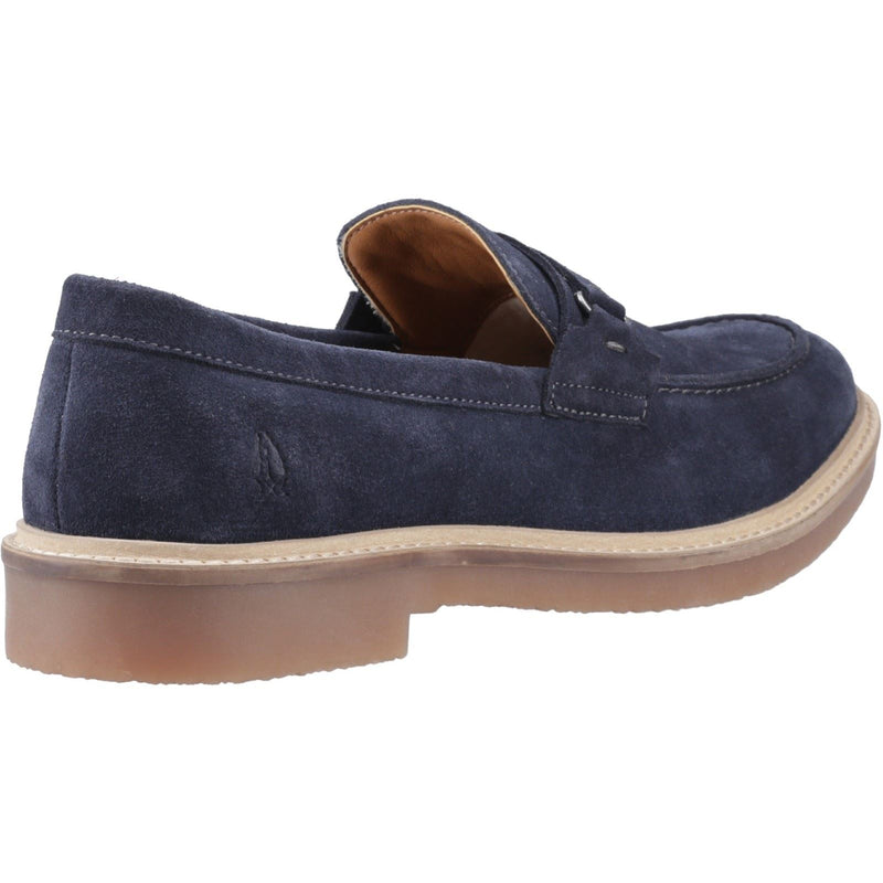 Hush Puppies Gryffin Leather Men's Navy Loafers