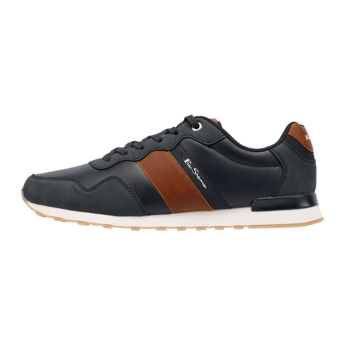 Ben Sherman Owen Retro Men's Navy/Tan Trainers