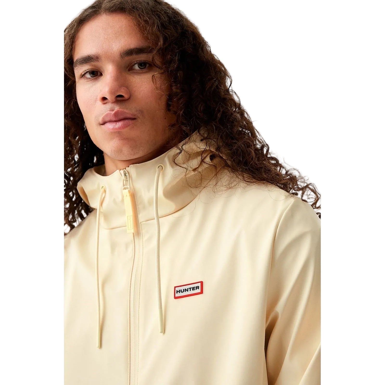 Hunter Andrea Cream Rain Coat