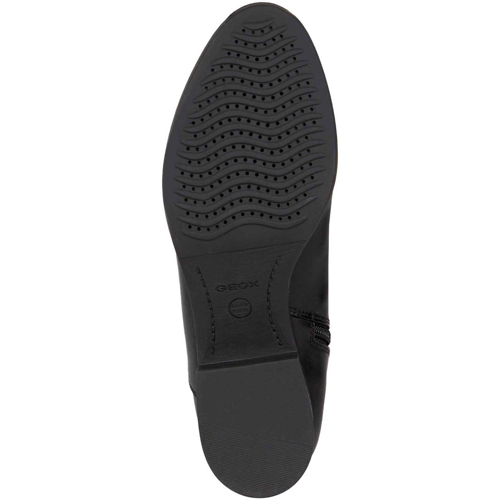 Geox D Felicity Leather Women's Black Boots