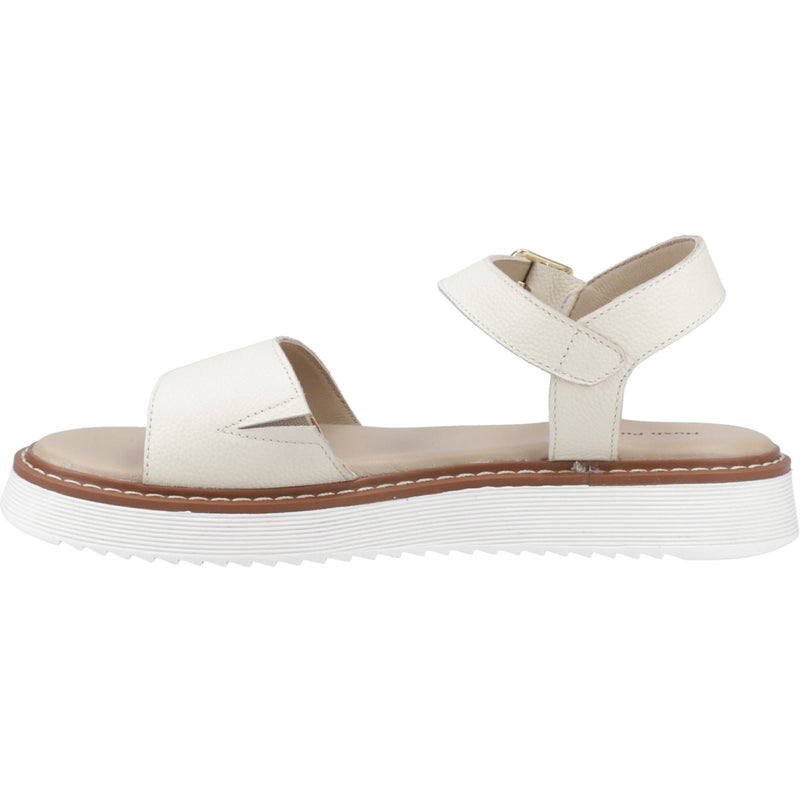 Hush Puppies Cassie Nubuck Women's Cream Sandals