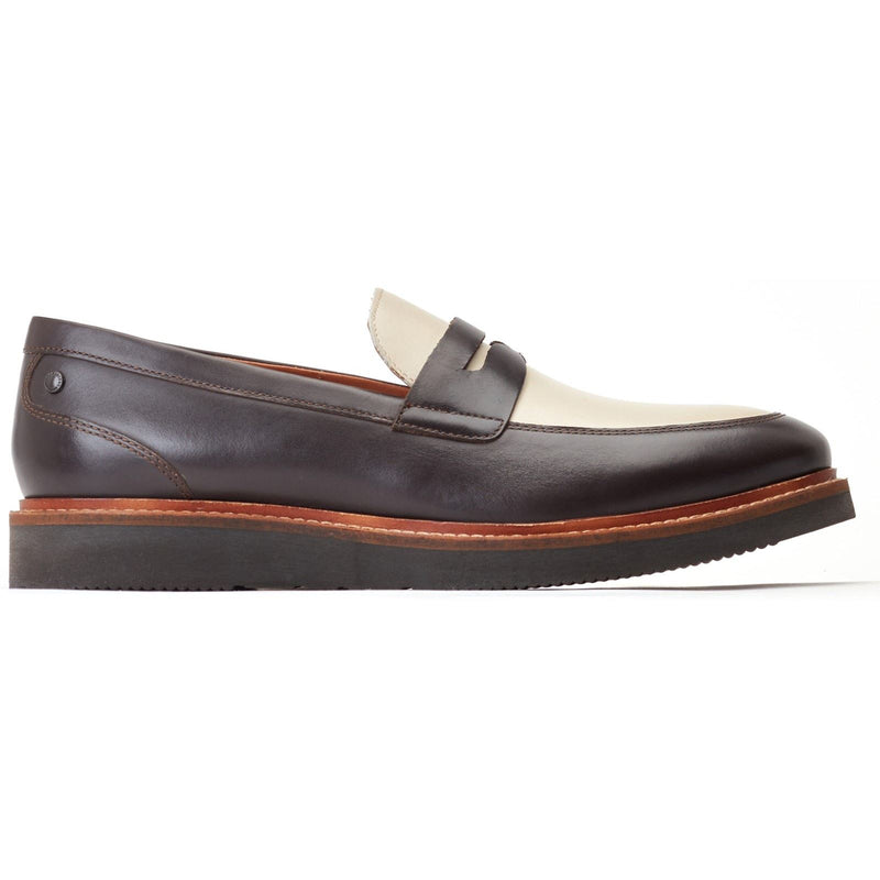 Base London Sid Leather Men's Brown/Beige Loafers