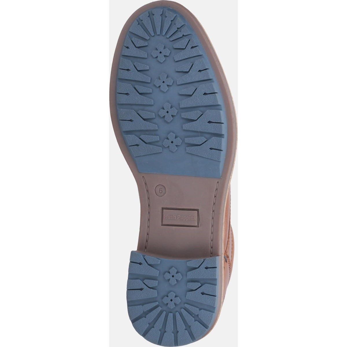 Hush Puppies Julian Leather Men's Tan Lace-Up Shoes