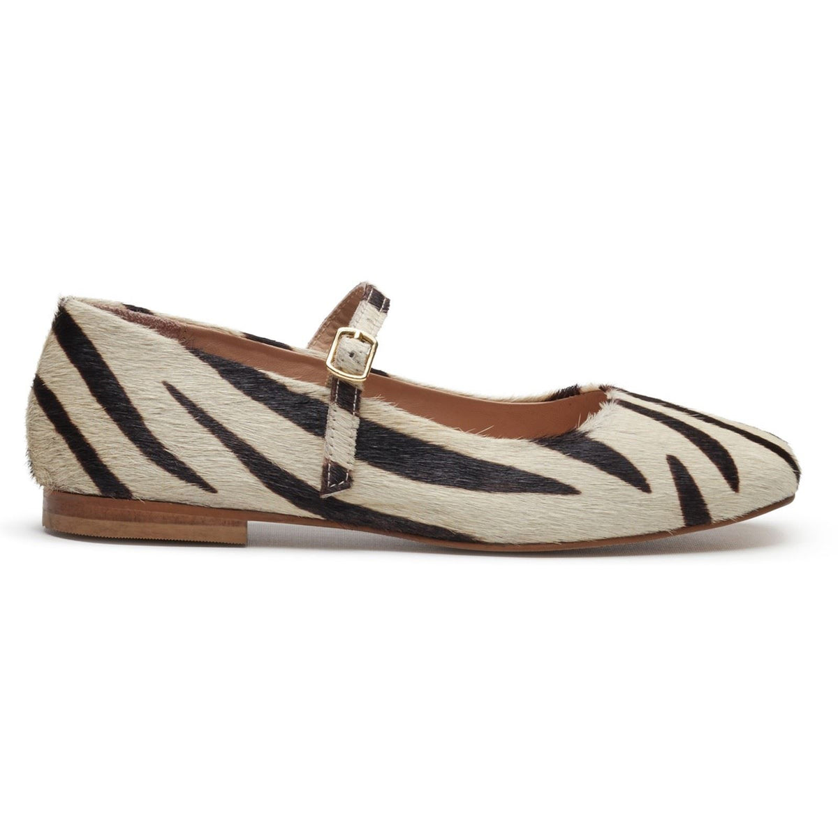 Hush Puppies Pasha Leather Women's Zebra Shoes