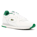 Lacoste Linetrack Leather Men's White/Green Trainers