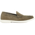 Dune Buftonn Suede Men's Khaki Loafers