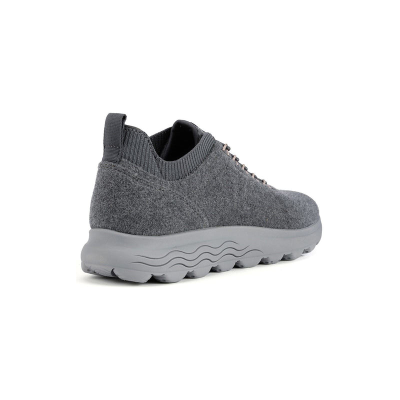 Geox D Spherica A Wool Blend Women's Anthracite Trainers
