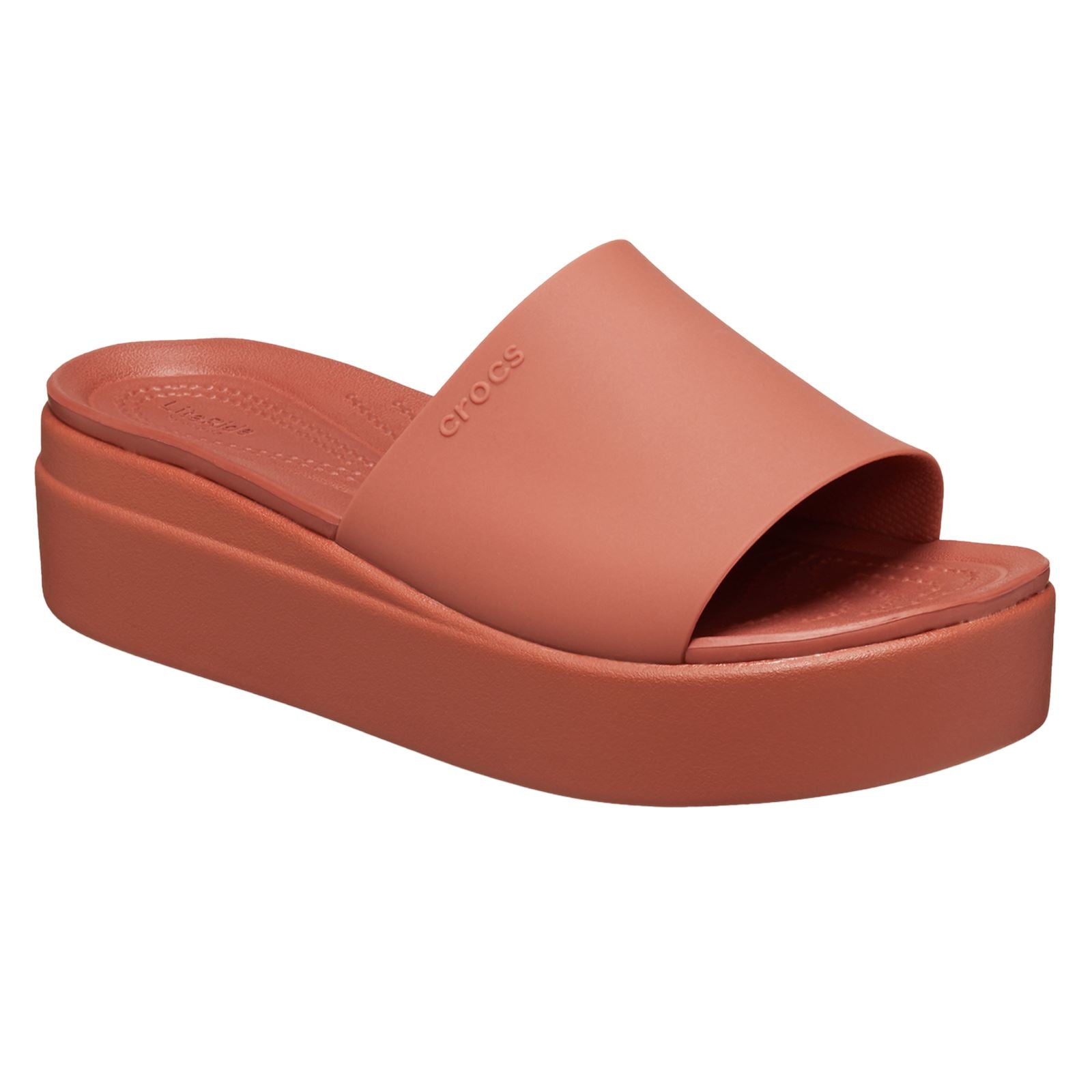 Crocs Brooklyn Slide Synthetic Women's Spice Slides