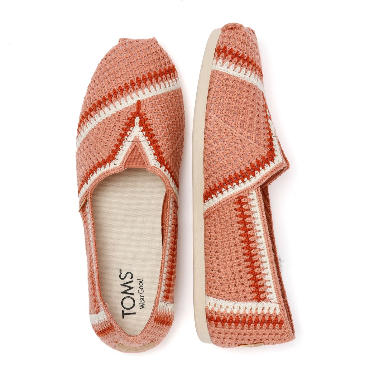 TOMS Alpargata Classic Cotton Women's Medium Pink Espadrilles