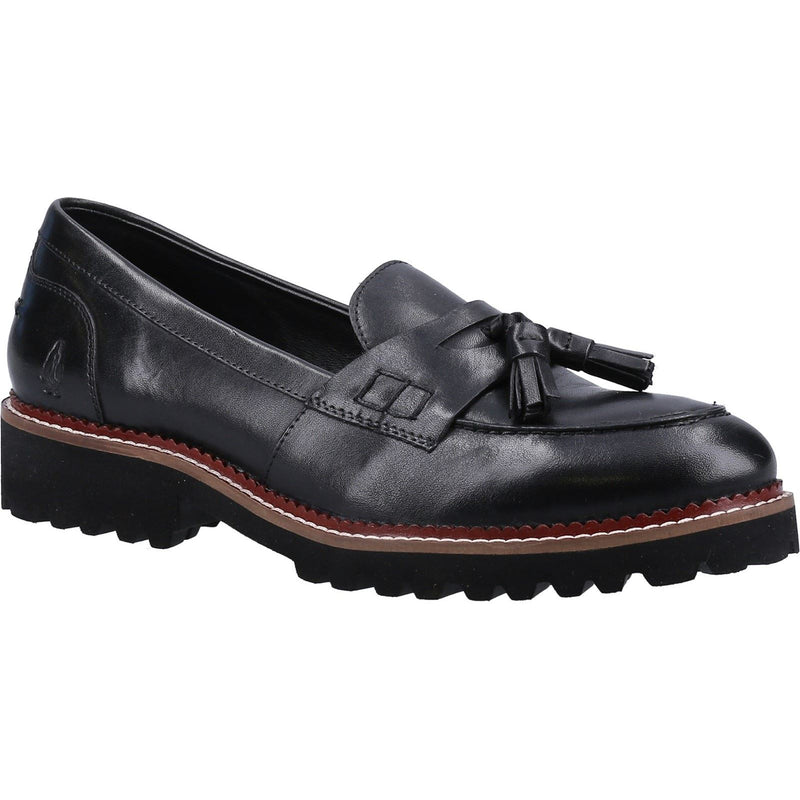 Hush Puppies Ginny Suede Women's Black Loafers