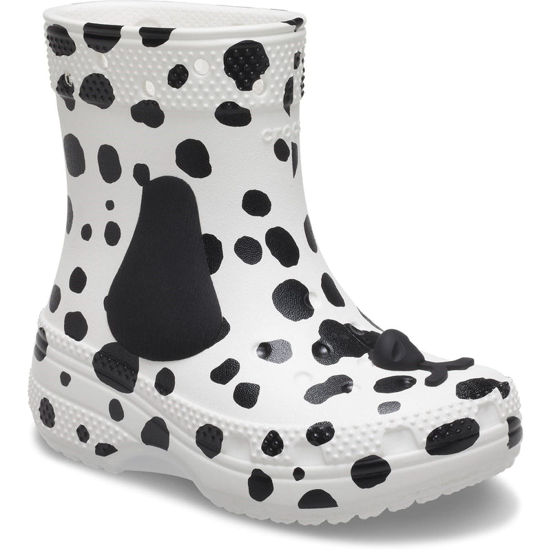 Crocs Classic Dalmatian EVA White/Black Wellington Boots