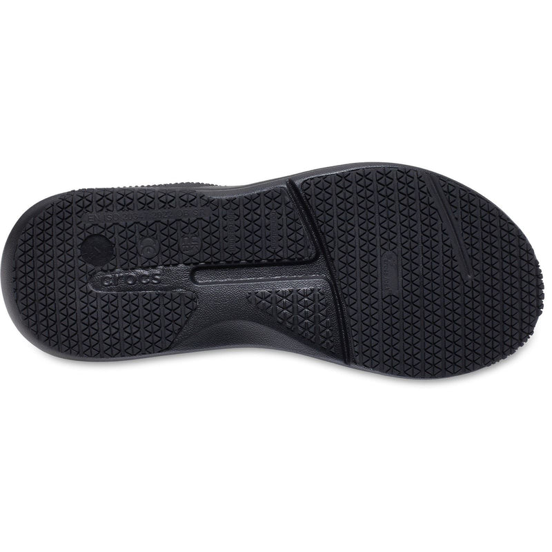 Crocs On the Clock Synthetic Women's Triple Black Trainers