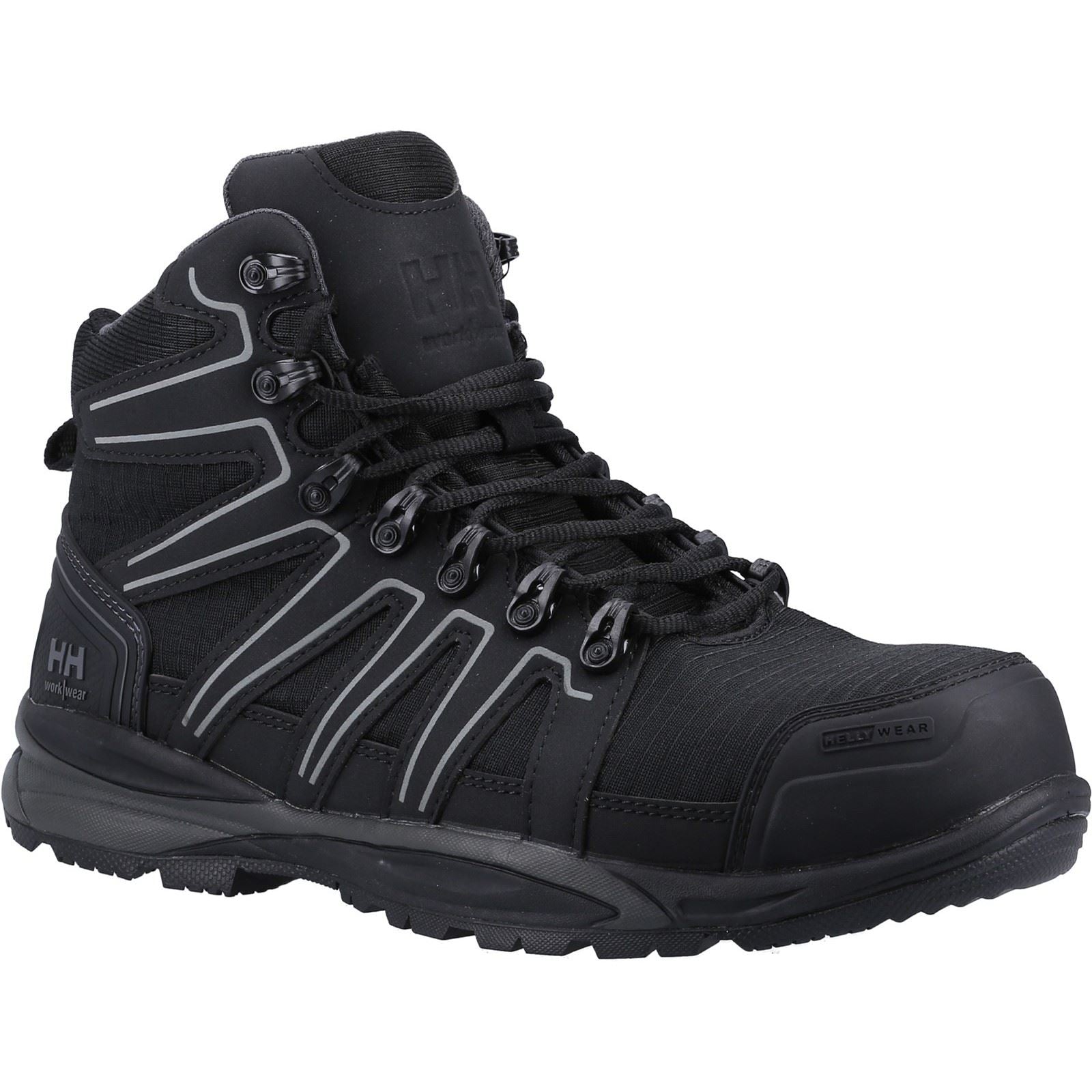 Helly Hansen Workwear Manchester Mid S3 Synthetic Black/Grey