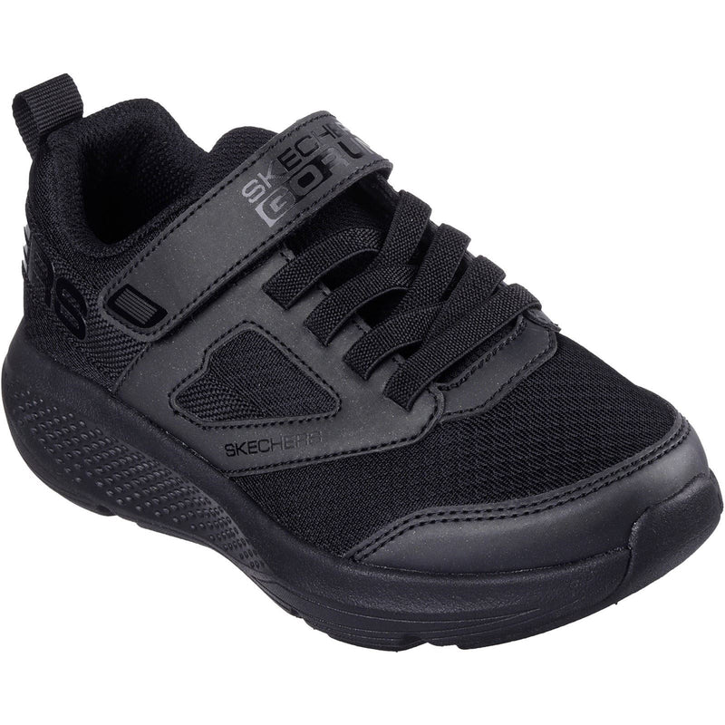 Skechers Elevate Sporty Spectacular Textile Junior Black Trainers