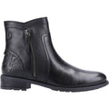Hush Puppies Scarlett Leather Women's Black Boots