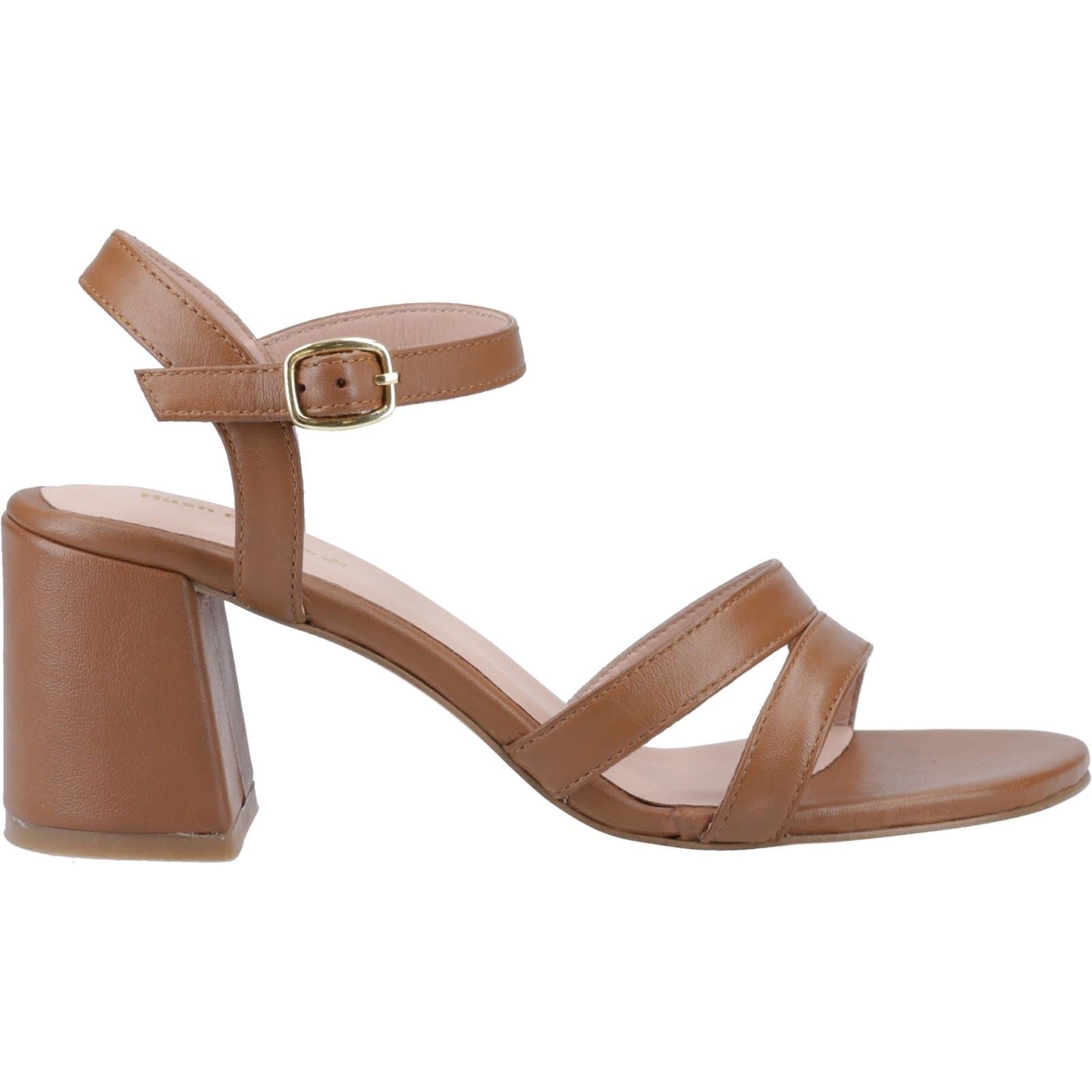 Hush Puppies Nalani Leather Women's Tan Heels