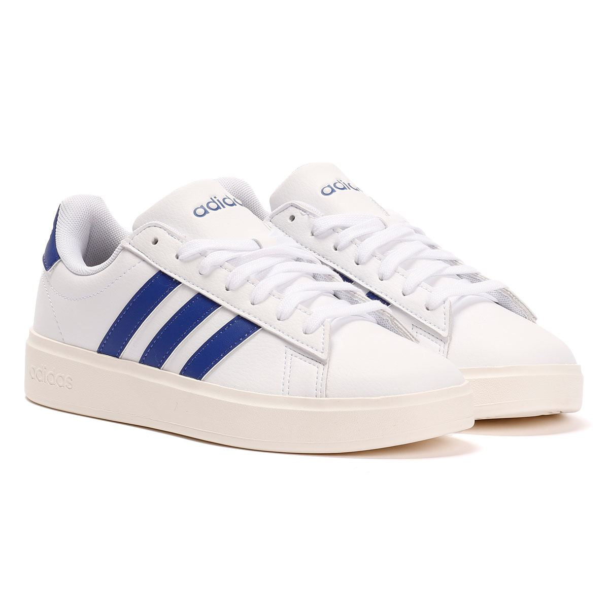 Adidas Grand Court 2.0 White/Blue Trainers