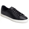 Base London Tucker Leather Men's Black Trainers