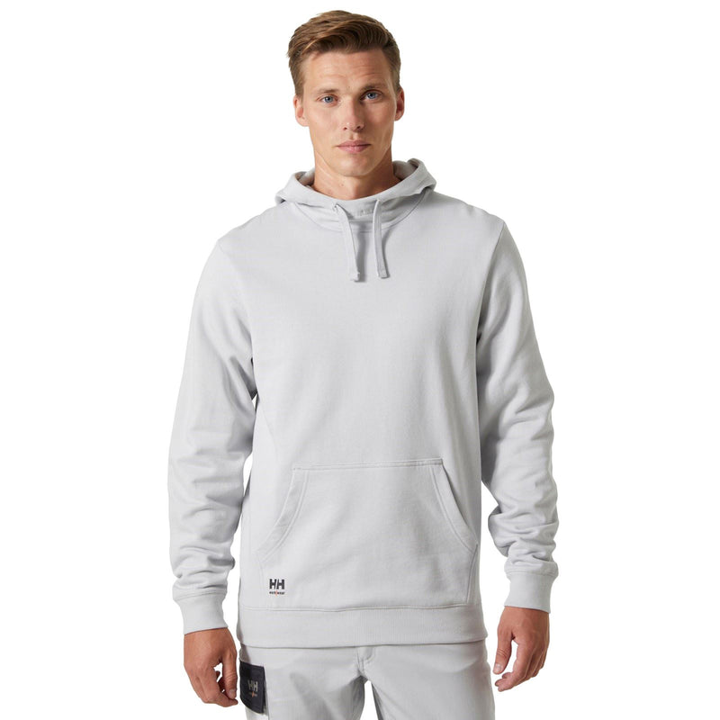 Helly Hansen Workwear Classic Cotton Men's Grey Hooded Sweatshirt