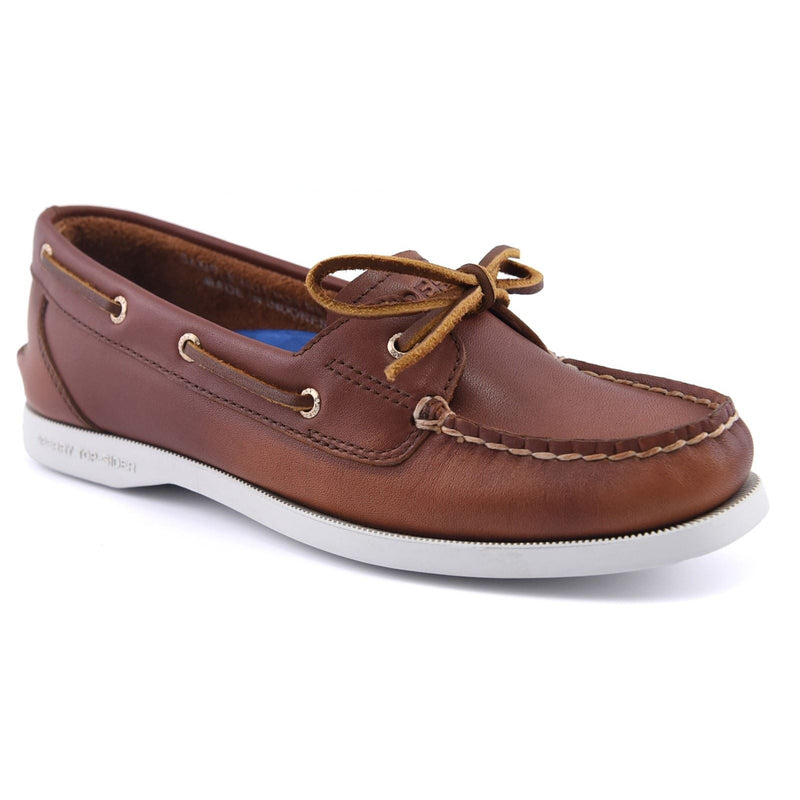Sperry Authentic 1 Eye Leather Women's Brown Boat Shoes