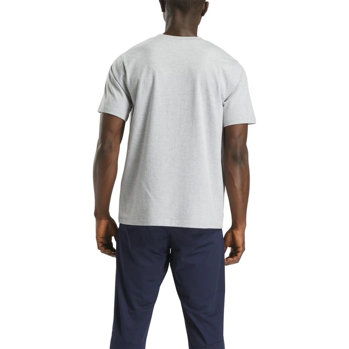 Reebok Cody Crew Neck Tee Cotton Men's Grey Short Sleeve T-Shirts