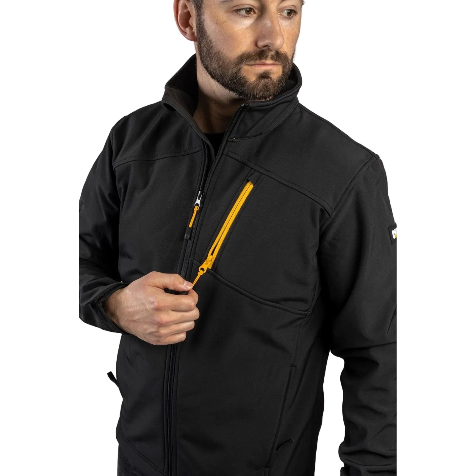 Caterpillar Essentials Shell Men's Black Softshell Jacket