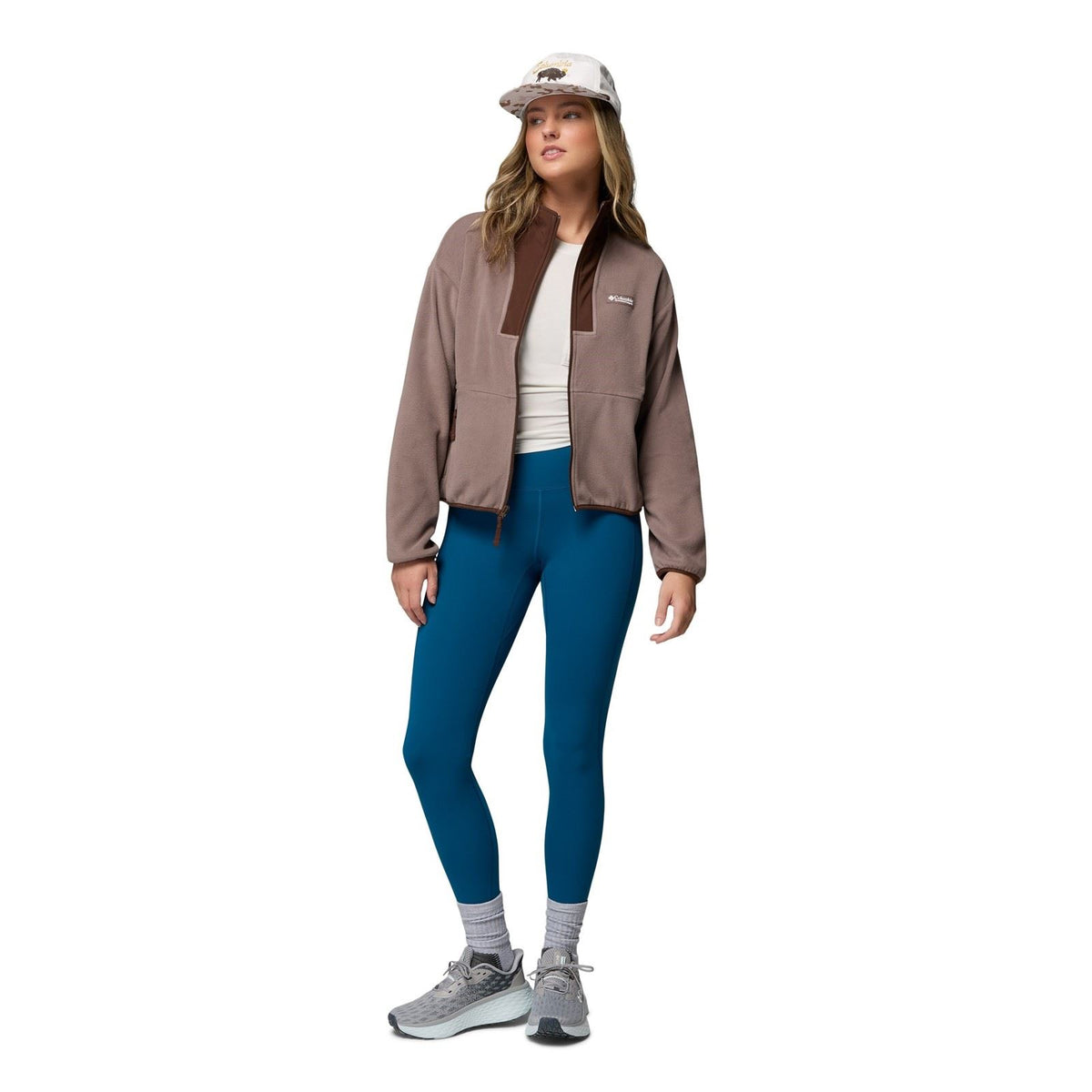 Columbia Sequoia Grove II Full Zip Women's Brown Fleece Jackets