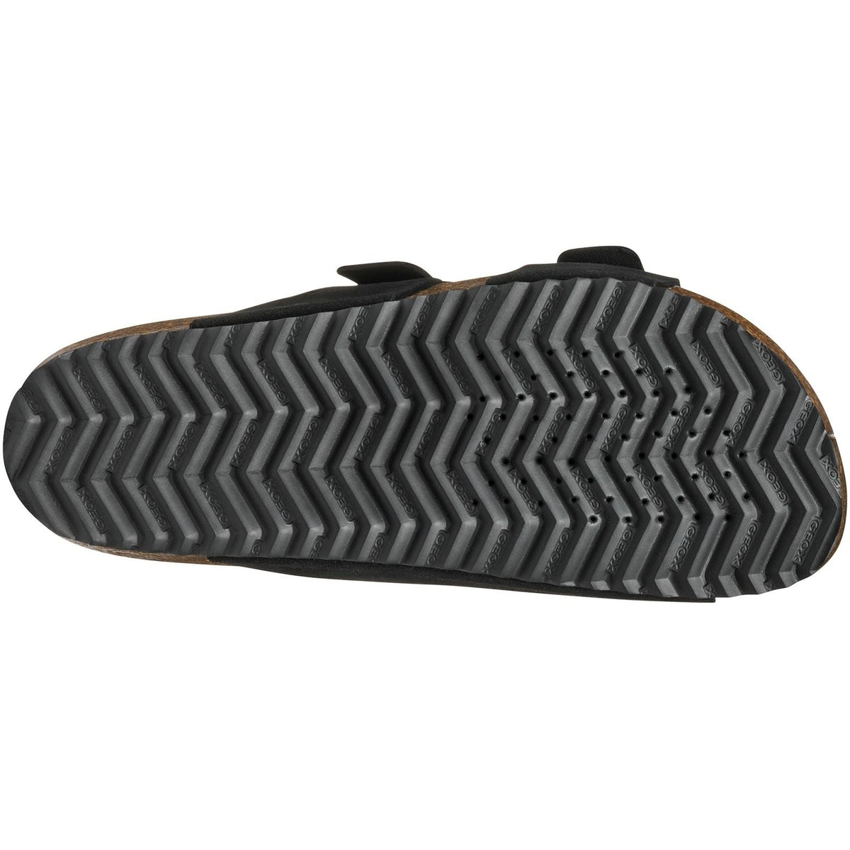 Geox D BRIONIA H Leather Women's Black Wedges