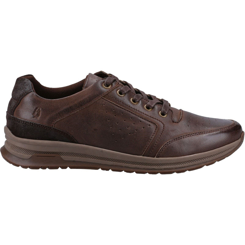 Hush Puppies Joseph Leather Men's Brown Leather Lace-Up Shoes