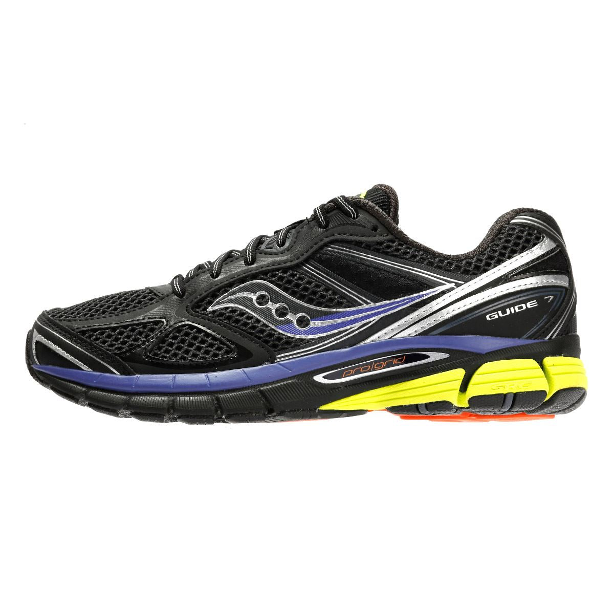 Saucony ProGrid Guide 7 Black/Multi Trainers