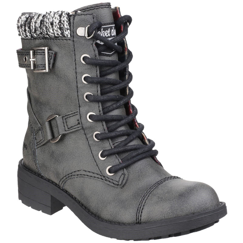 Rocket Dog Thunder Galaxy Synthetic Women's Black Boots