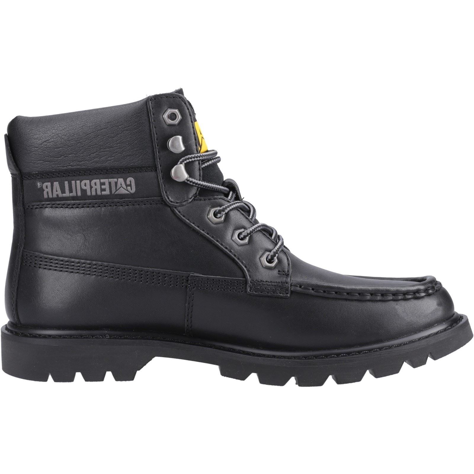 Caterpillar Colorado Moc Toe Leather Men's Black Ankle Boots