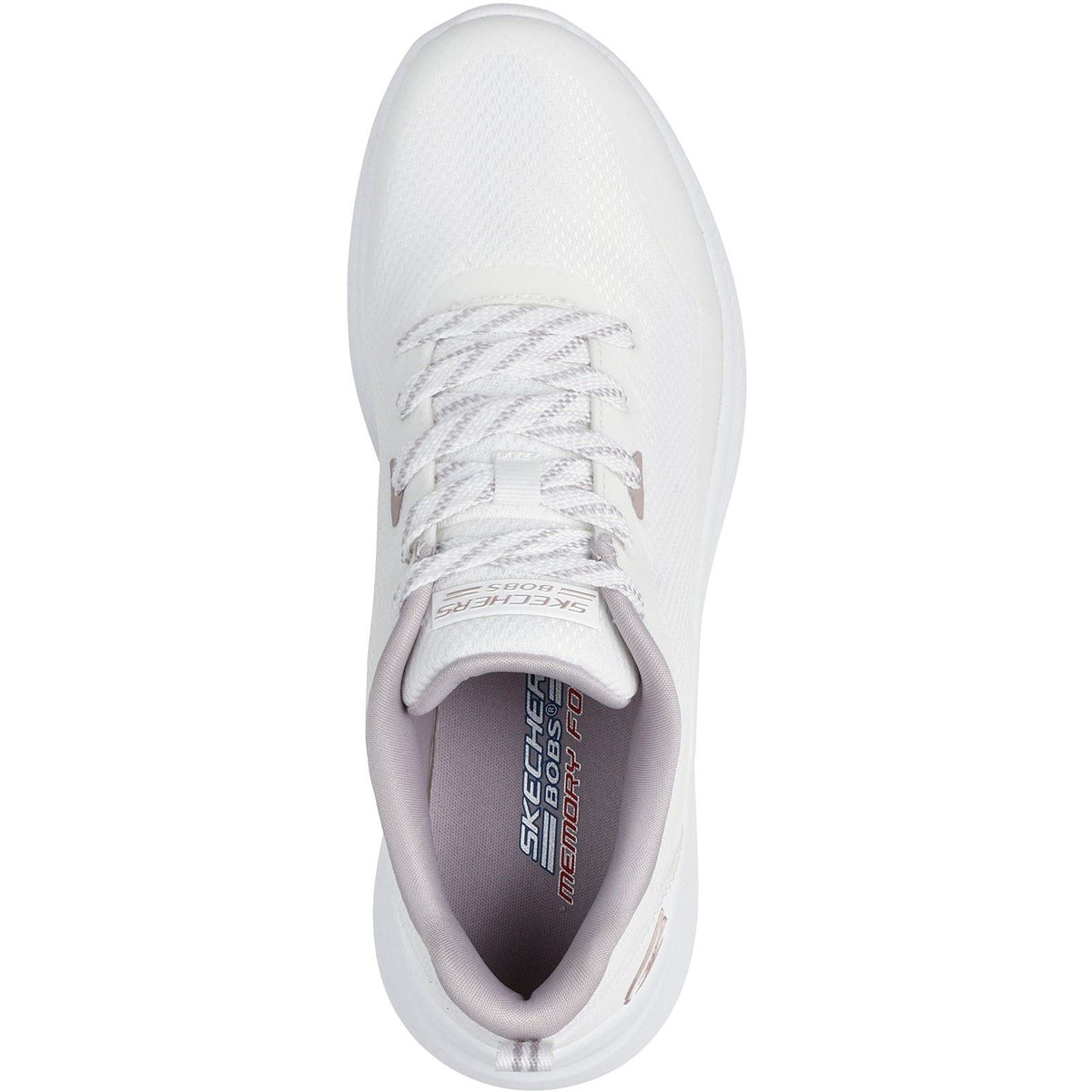 Skechers BOBS Moda Flex Textile Women's White Trainers