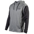 Caterpillar Hooded Long Sleeve Cotton Men's Grey T-Shirt