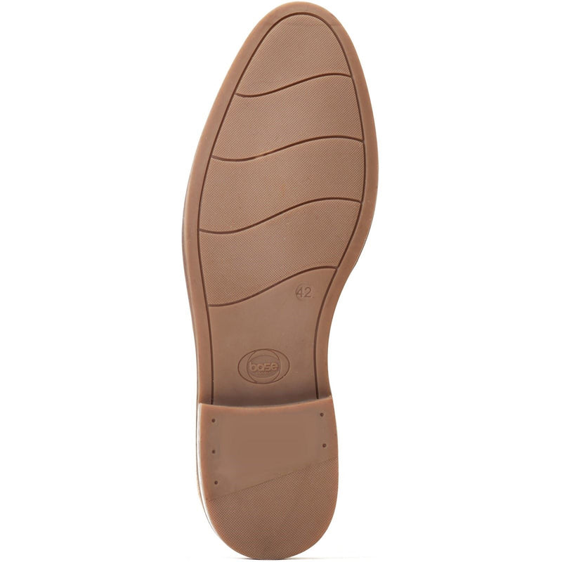 Base London Bronte Leather Men's Dark Brown Oxford Shoes