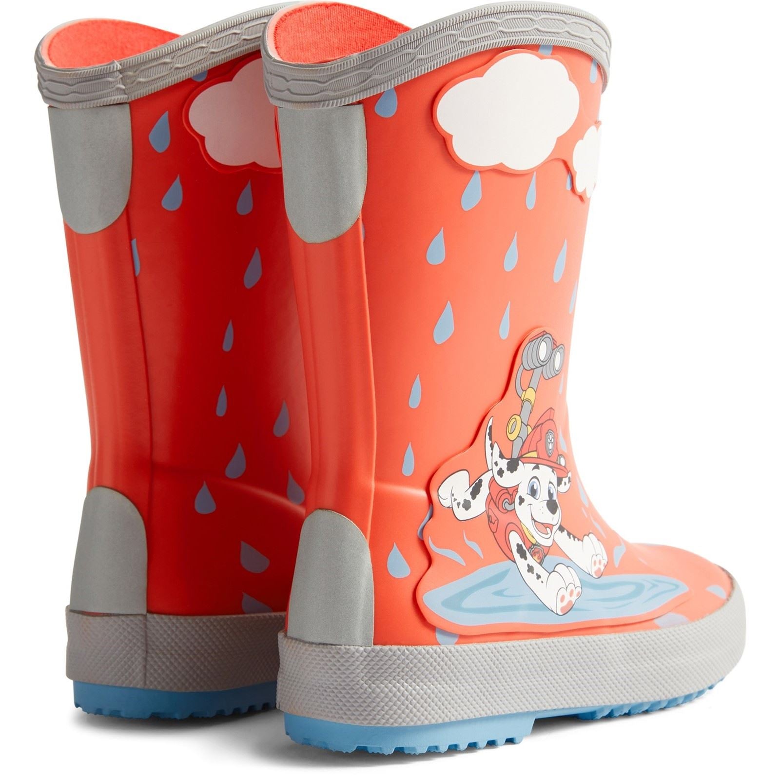 Hunter Paw Patrol Rubber Unisex Kid's Poppy Red Wellington Boots