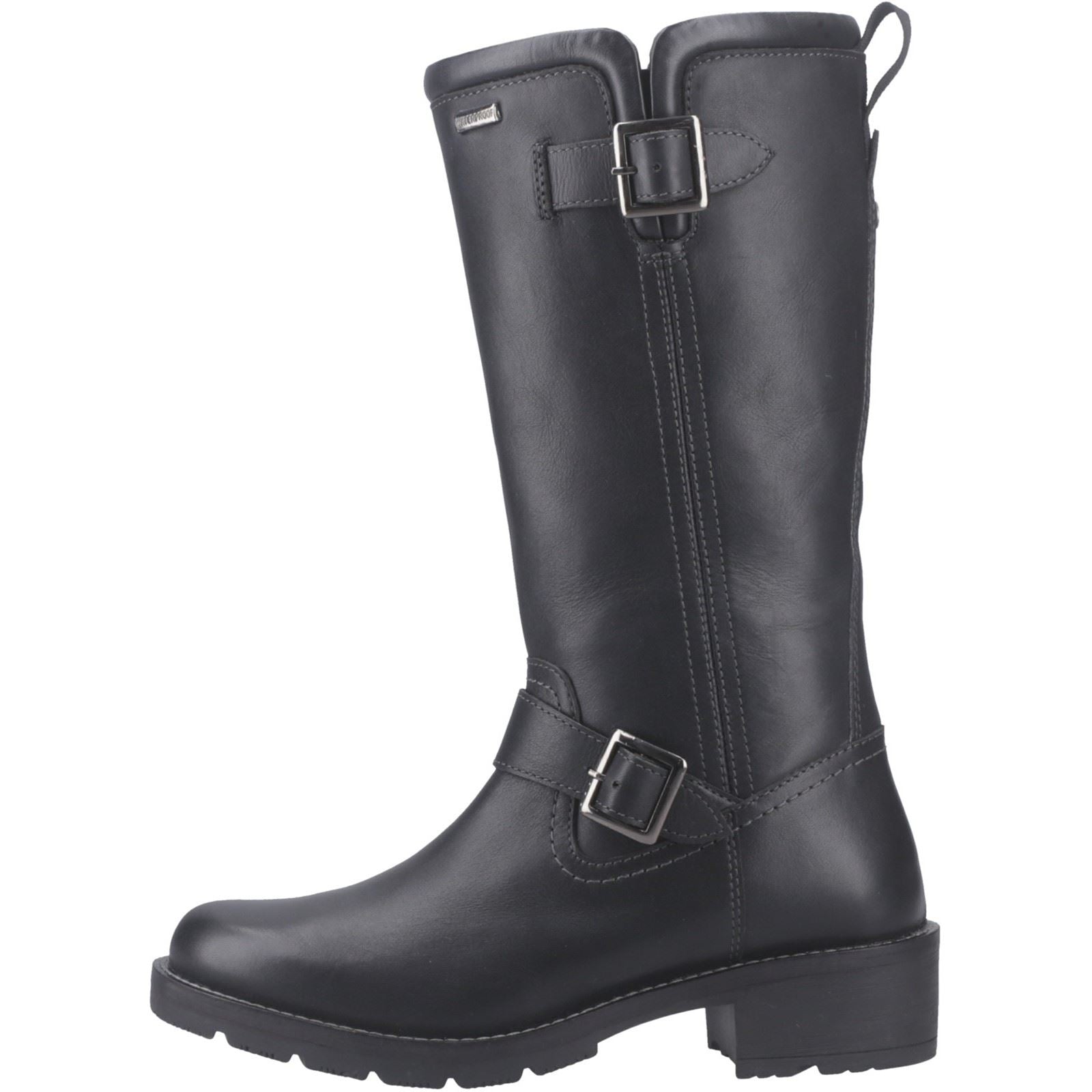 Hunter Skye Tall Boot Leather Women's Black Boots