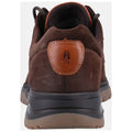 Hush Puppies Pele Leather Men's Brown Nubuck Lace-Up Shoes