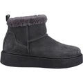 Hush Puppies Becca Suede Women's Charcoal Winter Ankle Boots