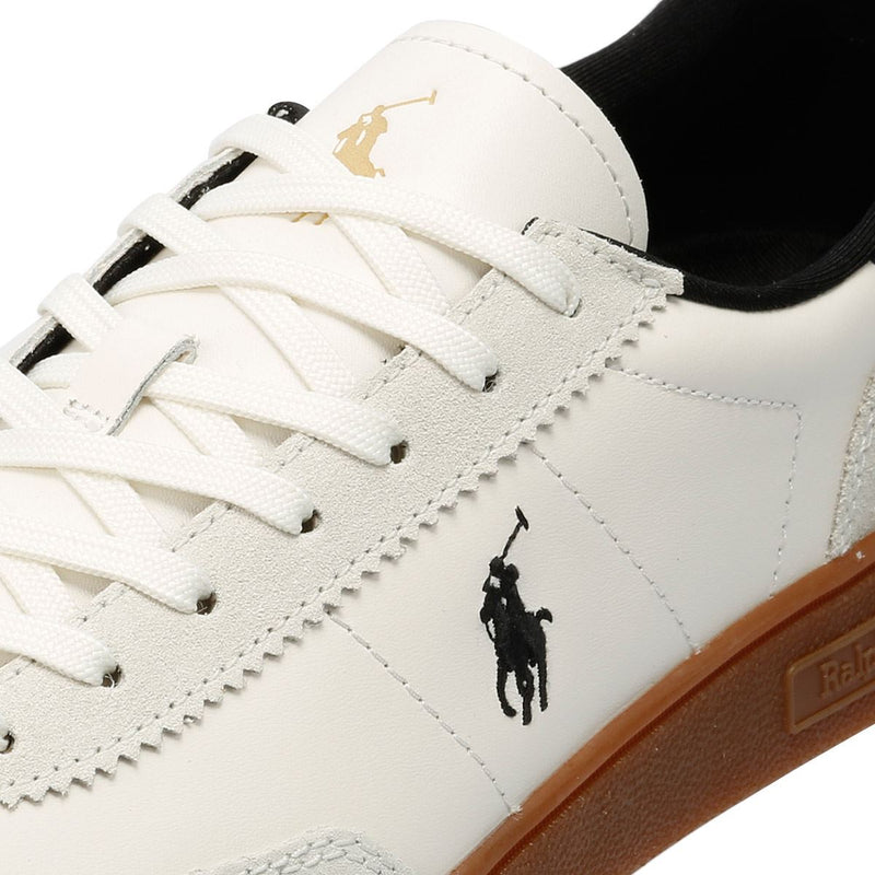 Ralph Lauren Bedford White/Black Trainers