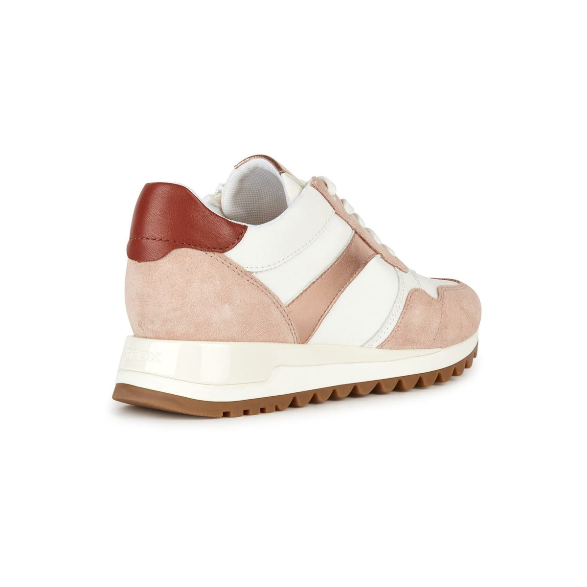 Geox D Tabelya Women's Nude/White Trainers