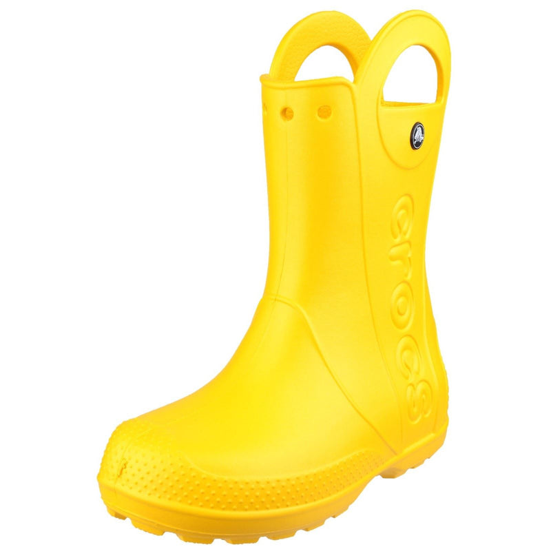 Crocs Handle It Rain Synthetic Yellow Wellington Boots