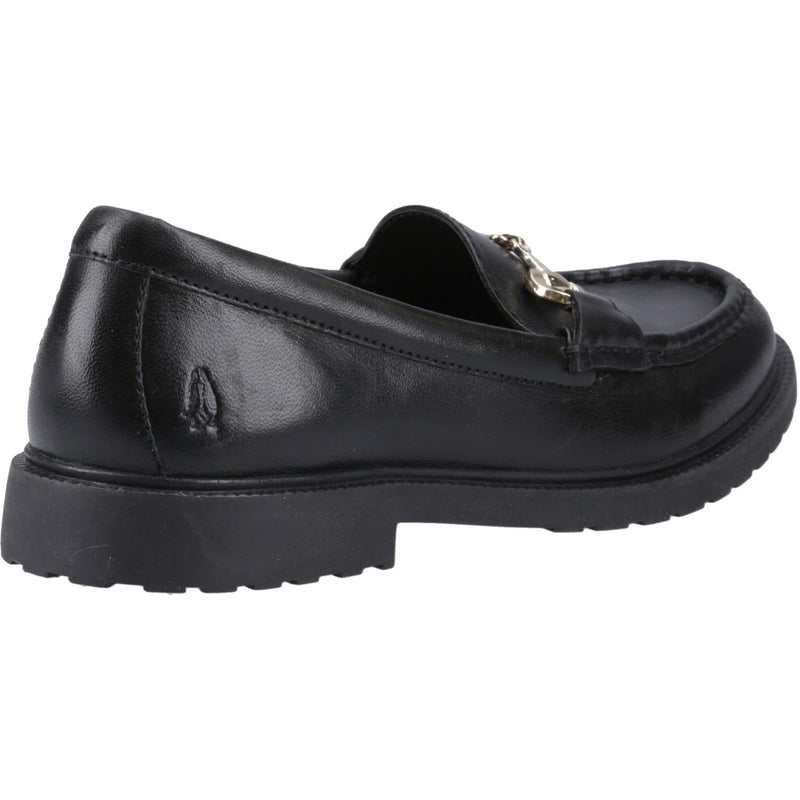 Hush Puppies Verity Snaffle Leather Women's Black Loafers