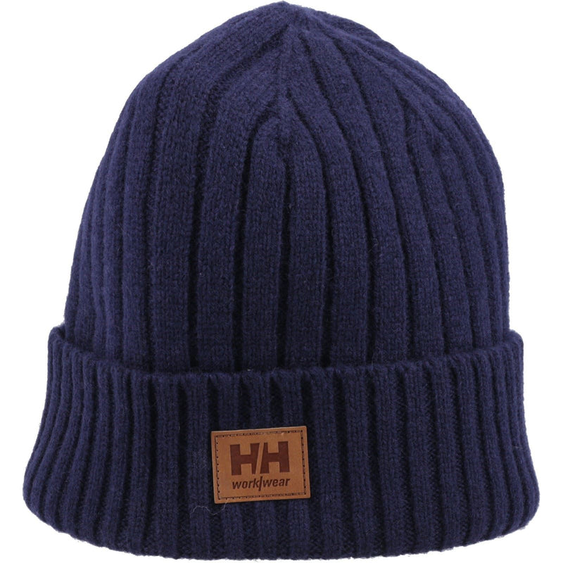 Helly Hansen Workwear Classic Wool Cuff Blue Beanie Hat