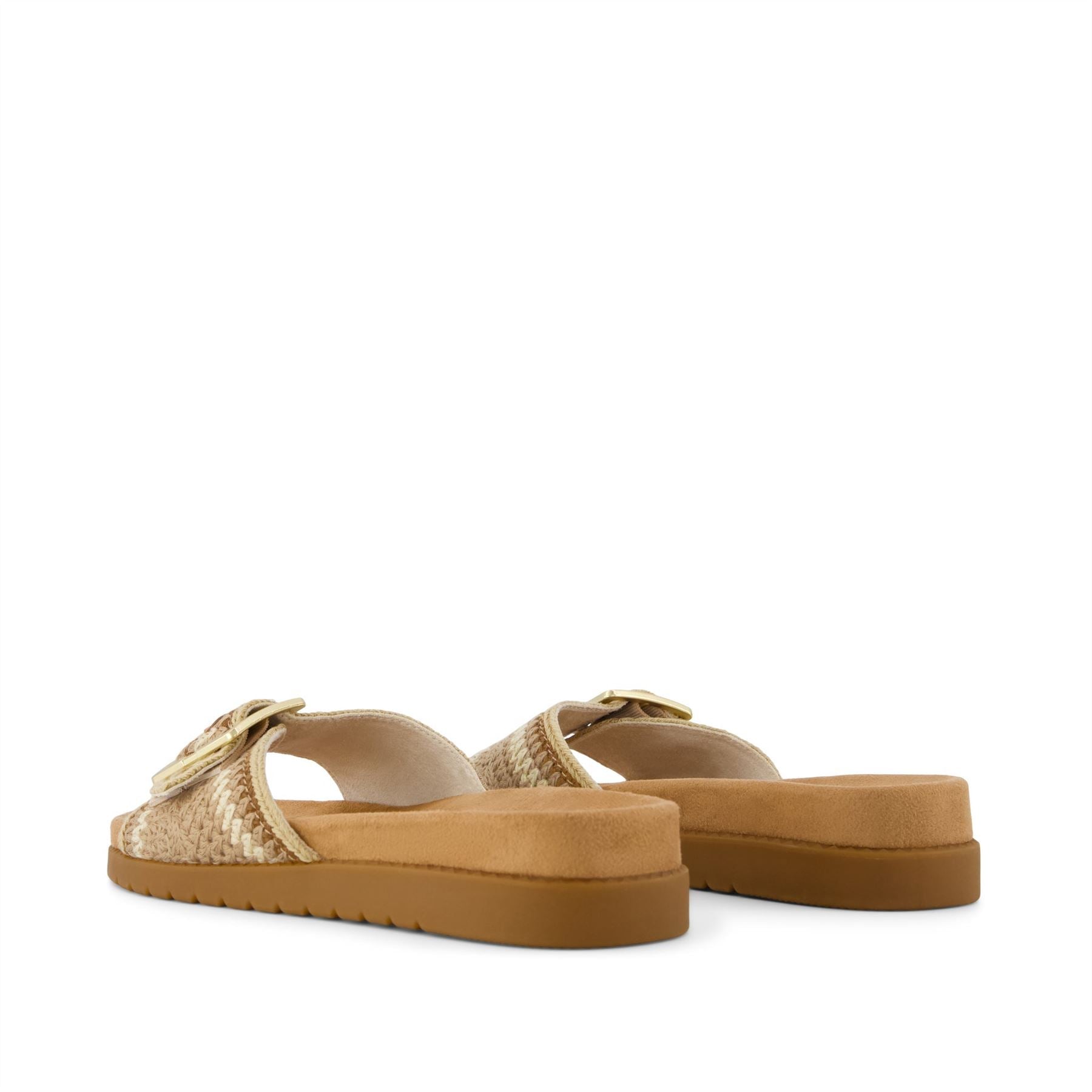 TOMS Marin Slide Textile Women's Dark Beige Sandals
