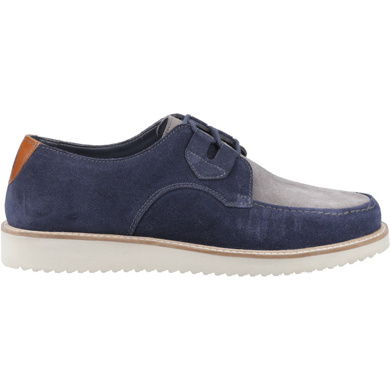 Hush Puppies Orion Suede Men's Navy/Grey Lace-Up Shoes