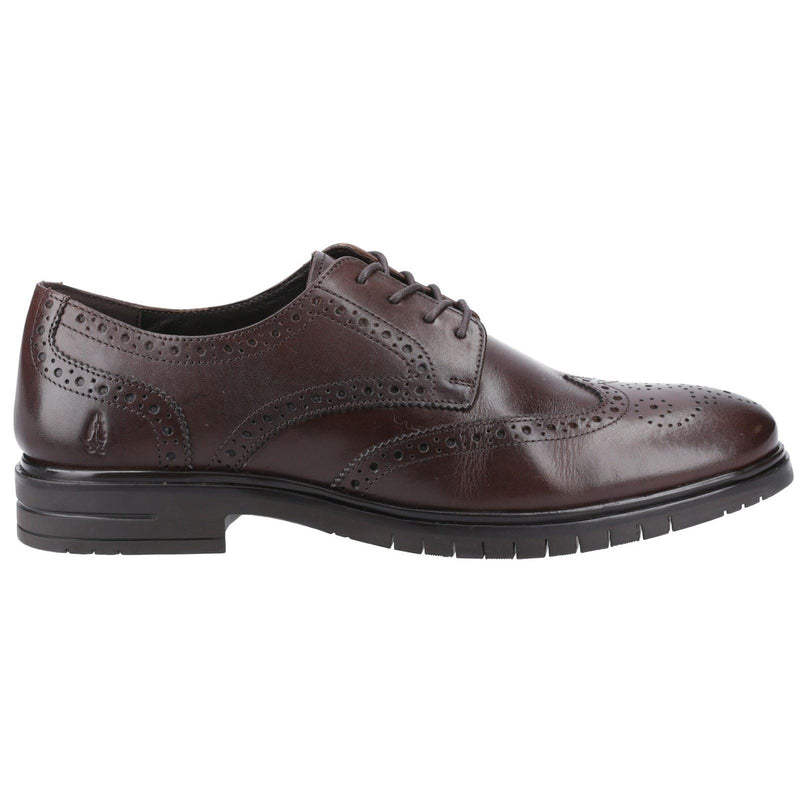 Hush Puppies Santiago Leather Men's Brown Brogues Shoes