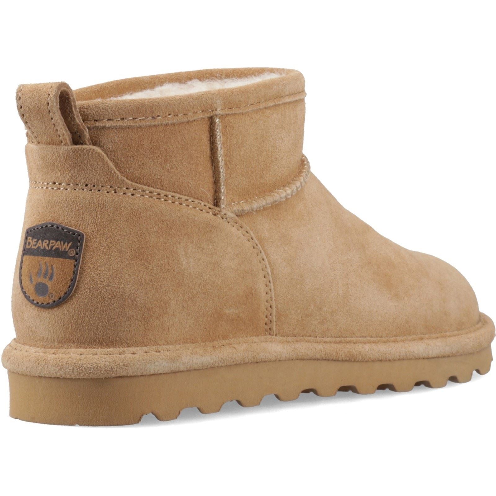 Bearpaw Shorty Suede Women's COFFEE Winter Ankle Boots